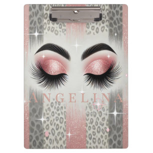 Porte-bloc Parties scintillant rose Eyelashes Porte - bloc