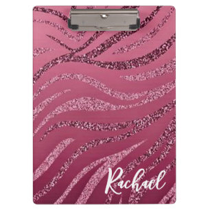 Porte-bloc Parties scintillant Zebra Stripes Porte - bloc