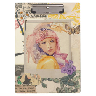 Porte-bloc Party girls art deco clipboard