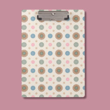 Pastel Babylonien inspiré motif floral