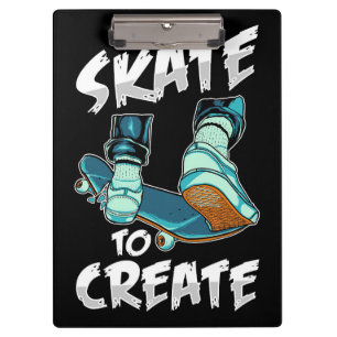 Porte-bloc Patinage de planche à roulettes pour créer