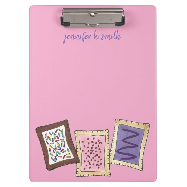 Porte-bloc Pâtisserie personnalisée Chef boulangerie Pâtisser (Devant)