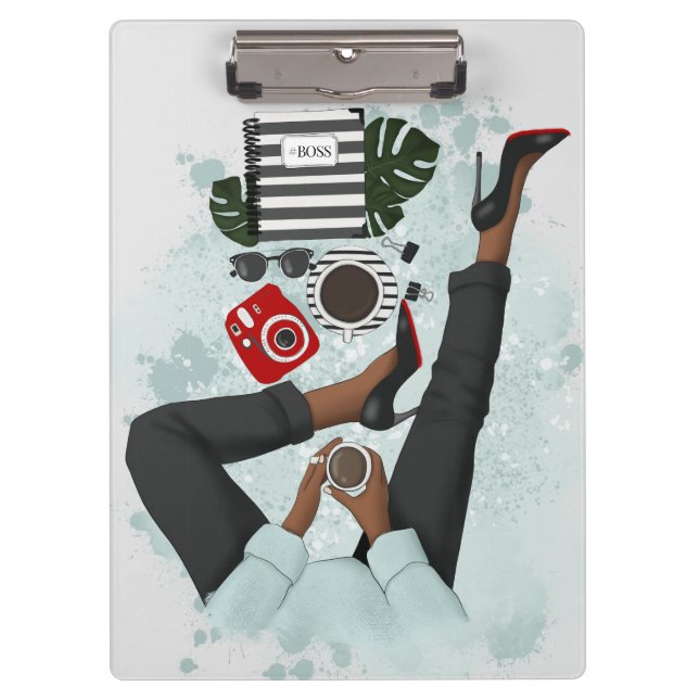 Porte-bloc Patron avec le porte - bloc de style (Devant)