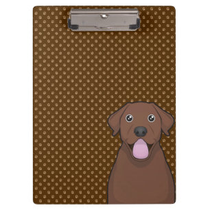 Porte-bloc Pattes de bande dessinée de labrador retriever