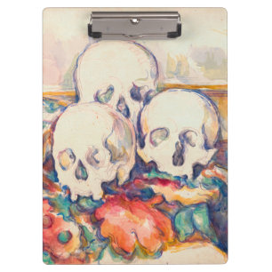 Porte-bloc Paul Cezanne - Les Trois Crânes Aquarelle