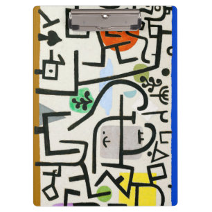 Porte-bloc Paul Klee Rich Harbour Expressionnisme Abstrait