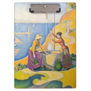 Porte-bloc Paul Signac - Femmes au puits