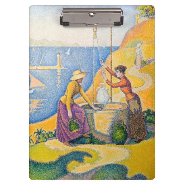 Porte-bloc Paul Signac - Femmes au puits (Devant)
