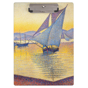 Porte-bloc Paul Signac - Le Port au coucher du soleil, Opus 2