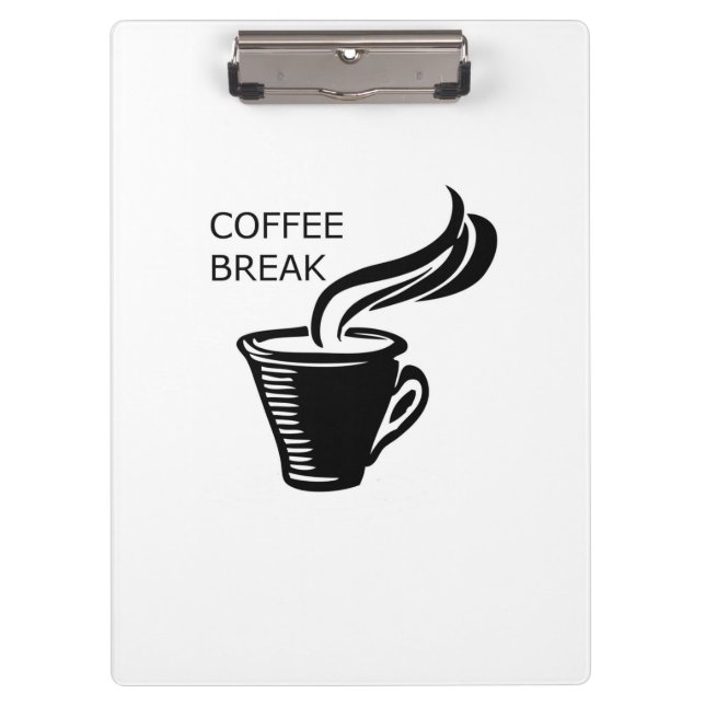 Porte-bloc Pause café (Devant)