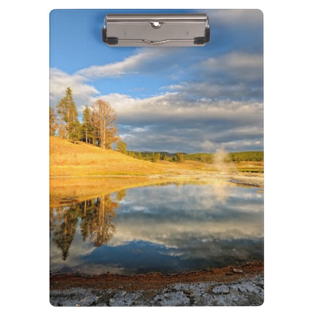 Porte-bloc Paysage de Yellowstone (Devant)