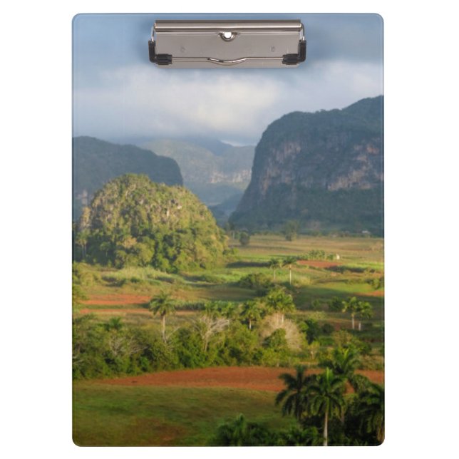 Porte-bloc Paysage panoramique de vallée, Cuba (Devant)