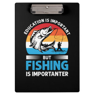 Porte-bloc Pêche-Cadeaux Fisher Est Importante