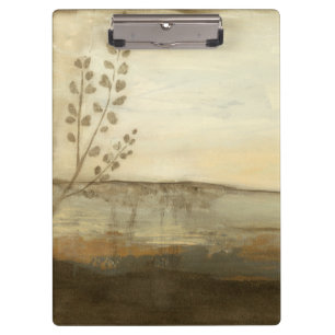 Porte-bloc Peinture à l'huile moderne de paysage de coucher