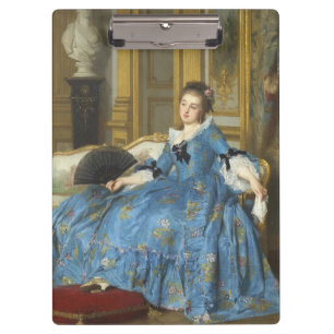 Porte-bloc Peinture classique vintage de Sassy Girl avec vent