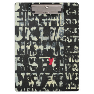Porte-bloc Peinture d'alphabet par le Normand Wyatt