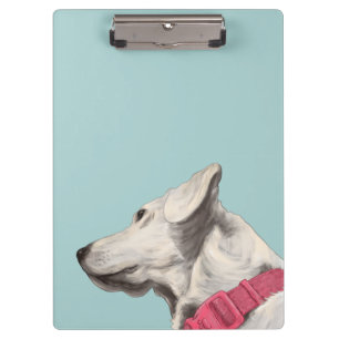 Porte-bloc Peinture de chien