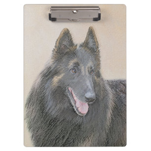 Porte-bloc Peinture de Tervuren Belge - Art Original Mignon d