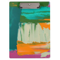 Peinture libre multicolore d'expression