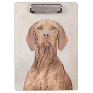 Porte-bloc Peinture Vizsla - Joli art original chien