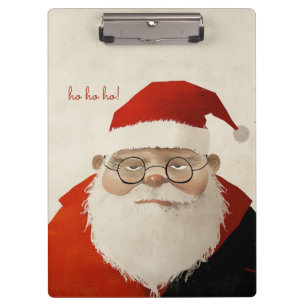 Porte-bloc Père Noël fatigué