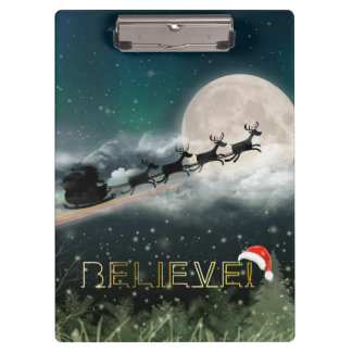 Porte-bloc Père Noël Midnight Ride Porte - bloc de Noël