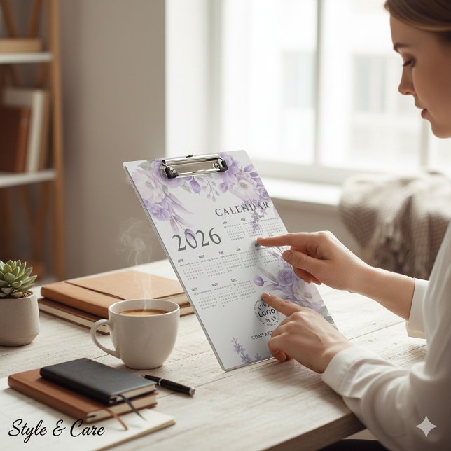 Porte-bloc Personalized Calendar-26 Clipboard for Office Use (Personalized Calendar-26 Clipboard for Office Use)