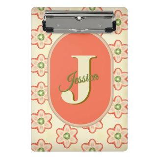 Porte-bloc Personnalisable Rétro Monogram Mini Porte - bloc