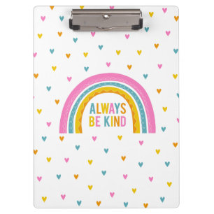 Porte-bloc Personnalisé Be Kind Rainbow