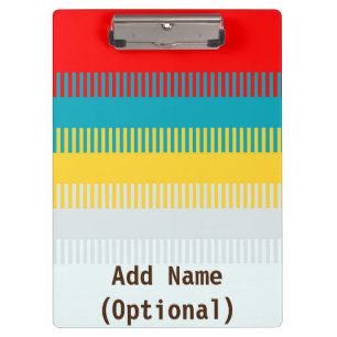 Porte-bloc Personnalisé Rouge Bleu Jaune Blanc Gris MACÉ