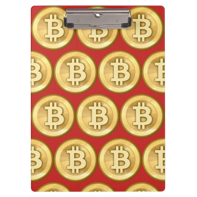 Porte-bloc Personnaliser Bitcoins (Devant)
