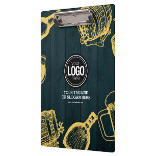 Porte-bloc Personnaliser le thème de la brasserie Dark Green