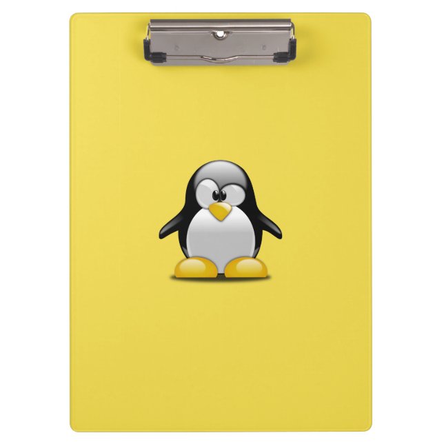 Porte-bloc Personnaliser Pingouins mignons (Devant)