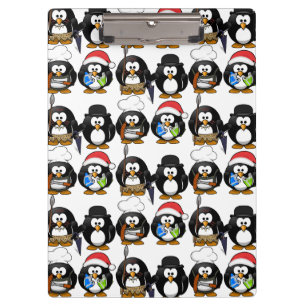 Porte-bloc Personnaliser Pingouins mignons Porte - bloc pour