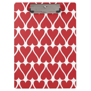 Porte-bloc Personnaliser Red Hearts