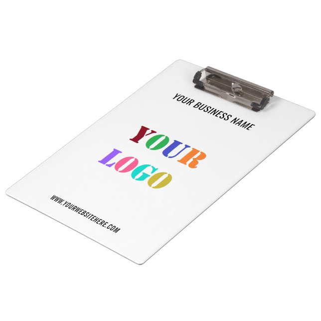 Porte-bloc Personnaliser votre logo Entreprise Texte Porte -  (Incliné)