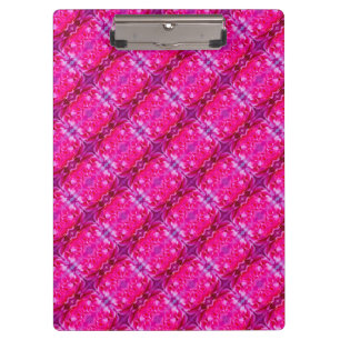Porte-bloc Pétales de rose rose vif M modèle floral