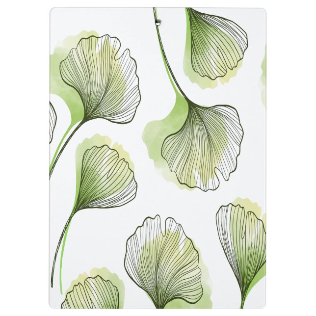 Porte-bloc Pétales verts (Dos)