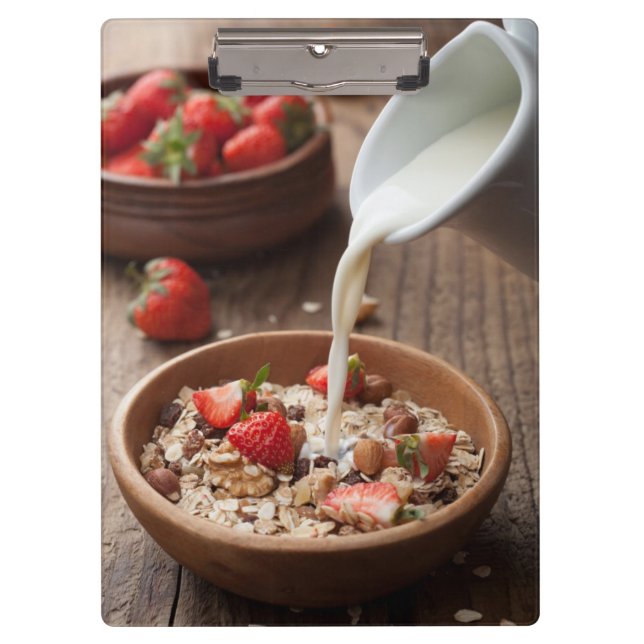 Porte-bloc Petit déjeuner sain (Devant)