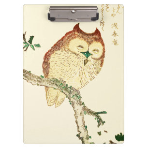 Porte-bloc Petit hibou japonais