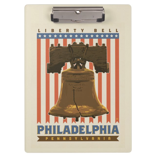 Porte-bloc Philadelphie | Liberty Bell (Devant)
