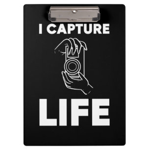 Porte-bloc Photographe Capturer la vie