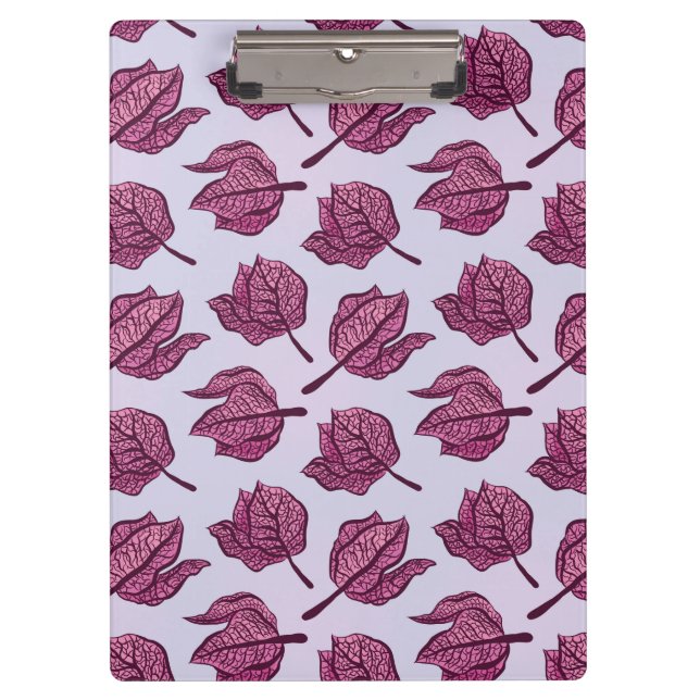 Porte-bloc Physalis rose Fleur Motif Pastel Botanique (Devant)