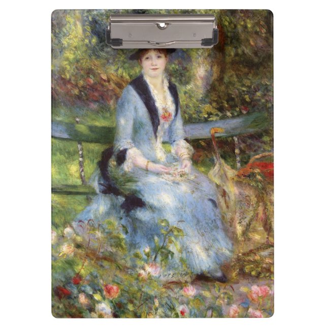 Porte-bloc Pierre-Auguste Renoir - Dans les Roses (Devant)