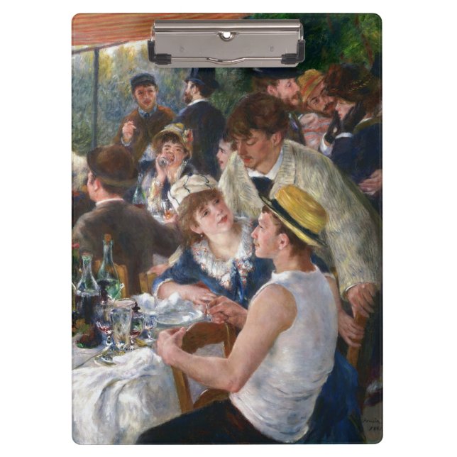Porte-bloc Pierre-Auguste Renoir - Déjeuner de la fête nautiq (Devant)