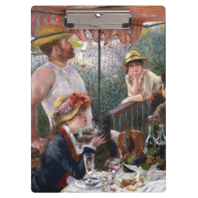 Porte-bloc Pierre-Auguste Renoir - Déjeuner de la fête nautiq (Devant)