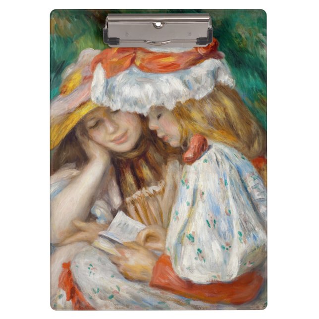 Porte-bloc Pierre-Auguste Renoir - Deux Filles Lecture (Devant)