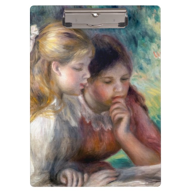 Porte-bloc Pierre-Auguste Renoir - La Lecture (Devant)