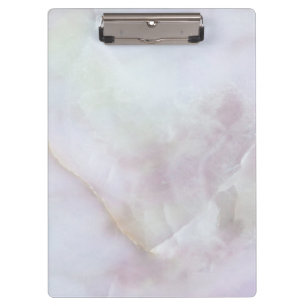 Porte-bloc Pierre de luxe abstraite fluide Agate & Texture de