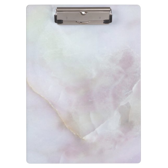 Porte-bloc Pierre de luxe abstraite fluide Agate & Texture de (Devant)